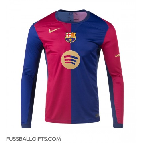 Barcelona Fußballbekleidung Heimtrikot 2024-25 Langarm